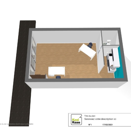  Mathieu CHAMARD - Agence BIEN CHEZ SOI : Local / Bureau | PARTHENAY (79200) | 38 m2 | 310 € 