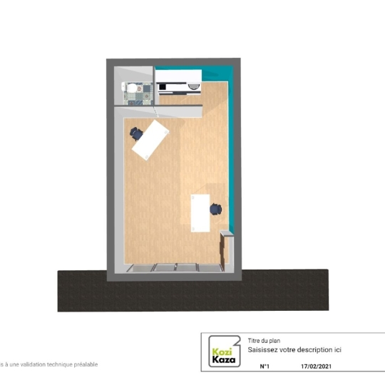  Mathieu CHAMARD - Agence BIEN CHEZ SOI : Local / Bureau | PARTHENAY (79200) | 38 m2 | 310 € 